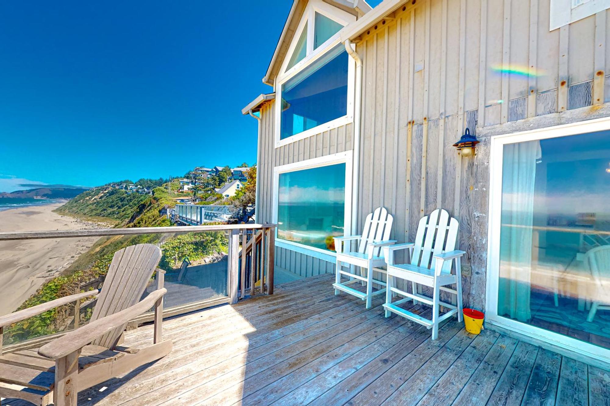 Sea Cliff Cottage Lincoln City Bagian luar foto
